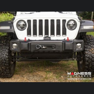 Jeep Wrangler JL Spartacus Stubby Bumper - Front - Black